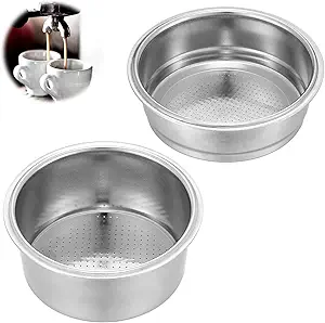 51mm stainless steel coffee filter set