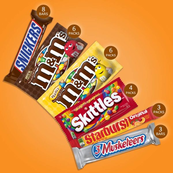 040000475910_2 Mars Chocolate Candy Bars, Variety Pack, Full Size, 30 pk.