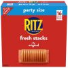 RITZ Fresh Stacks Original Crackers, Party Size, 23.7 oz (16 Multi Snack Packs)